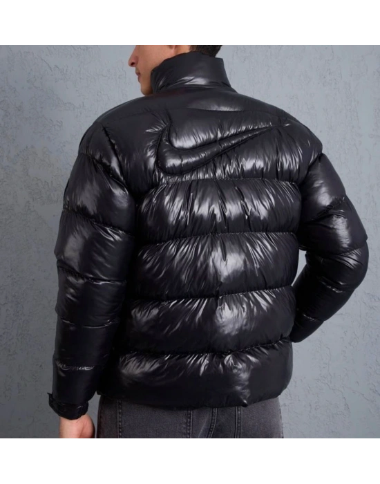 NKE PARLAK ŞİŞME NOCTA MONT -SİYAH