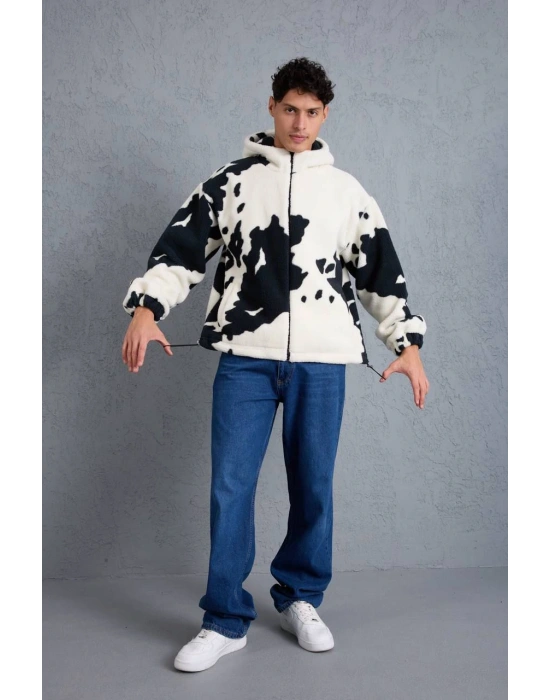 PELUŞ CEKET OVERSİZE