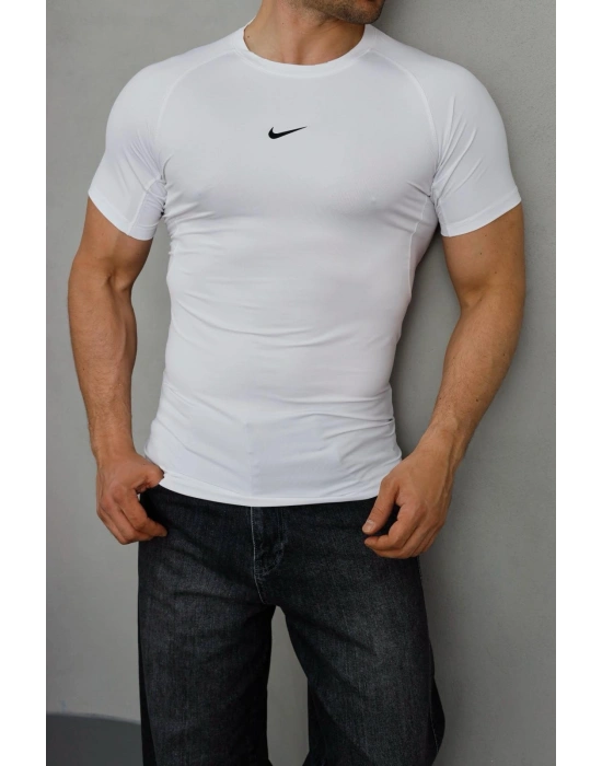 Pro Dri-Fit Slim Tshirt - Beyaz