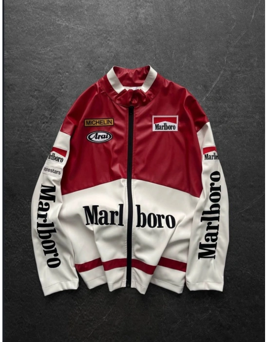 MALBORA OVERSİZE DERİ CEKET