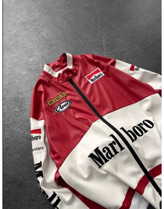 MALBORA OVERSİZE DERİ CEKET