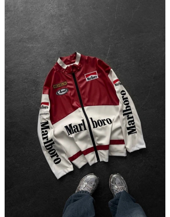 MALBORA OVERSİZE DERİ CEKET