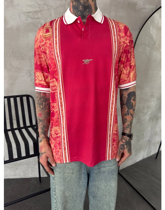 ARSENAL POLO YAKA OVERSİZE T-SHİRT