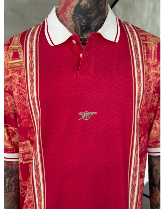 ARSENAL POLO YAKA OVERSİZE T-SHİRT
