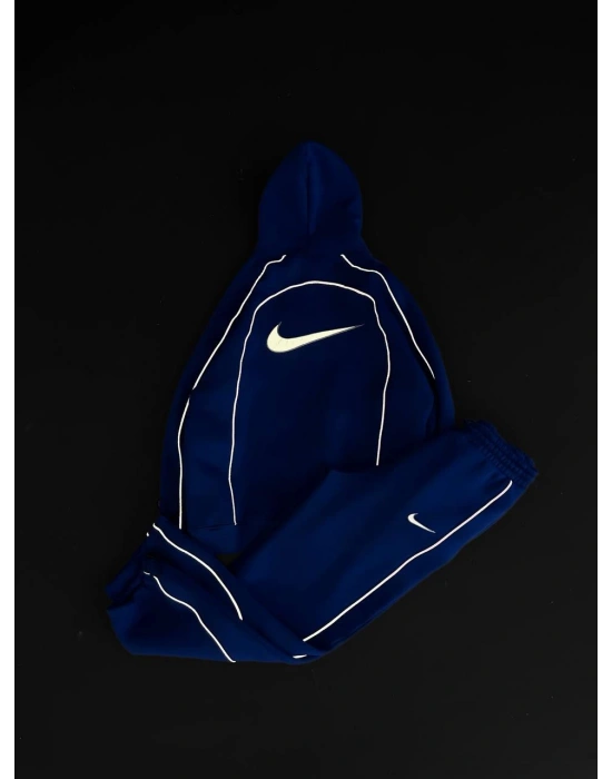 REFLEKTÖR DETAYLI EŞOFMAN TAKIMI - LACİVERT