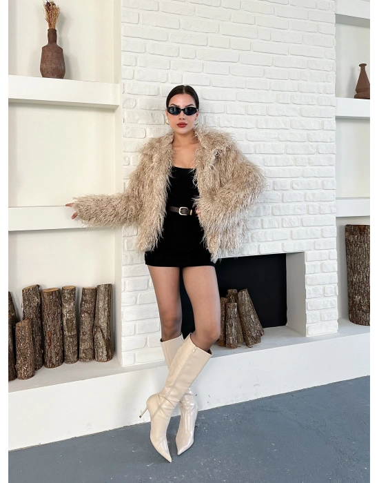 Saçaklı Kürk Model