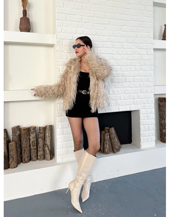 Saçaklı Kürk Model