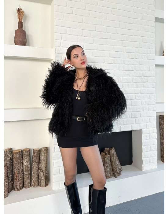 Saçaklı Kürk Model