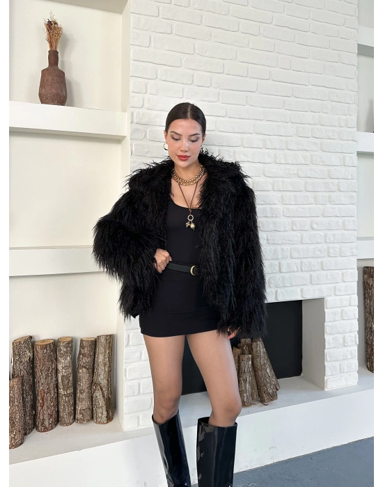 Saçaklı Kürk Model