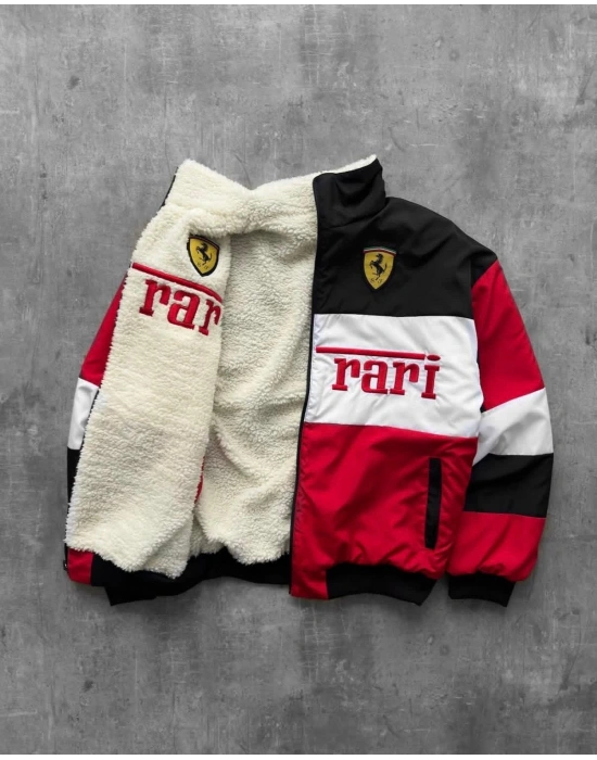 FRARİ ÇİFT TARAFLI PELUŞ YAGMURLUK