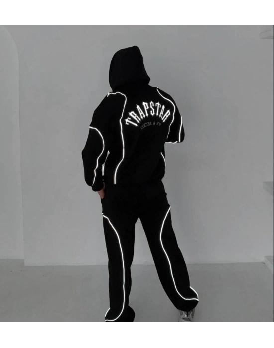 T STAR OVERSİZE EŞOFMAN TAKIMI - SİYAH