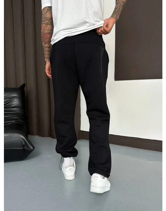 TECH FLECEE EŞOFMAN - SİYAH