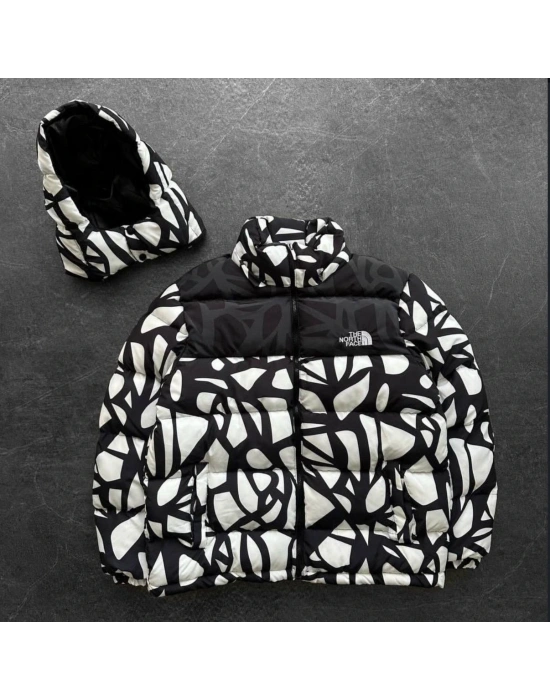 TNF ŞİŞME MONT -BEYAZ