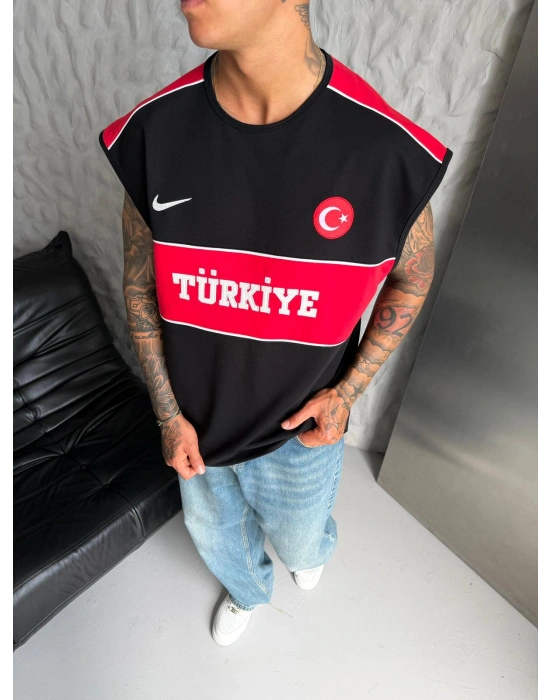 TÜRKİYE  ATLET - SİYAH