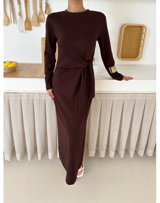 Yandan Kuşaklı Elbisemiz