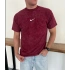 YIKAMALI NKE OVERSİZE TSHİRT -BORDO