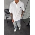NKE NAKIŞ DETAY OVERSİZE POLO YAKA TSHİRT -BYZ