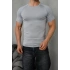 Basic Compression Tshirt - Gri