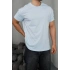 Basic Kollar Dar Kesim Tshirt - Bebe Mavisi