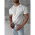 BASİC KOLLAR DAR KESİM TSHİRT - BEYAZ