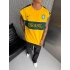 BRASİL BASKI DETAY ATLET - SARI