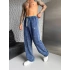 POLO YIKAMALI NAKIŞ 2 İPLİK BAGGY EŞOFMAN - LACİVERT