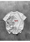 TSTAR OVERSİZE TSHİRT -BEYAZ