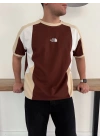 TNF OVERSİZE TSHİRT -KAHVERENGİ