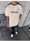 MADRİD NAKIŞ DETAY OVERSİZE TSHİRT