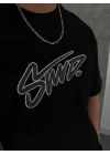 STWD OVERSİZE TSHİRT -SİYAH