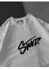 STWD OVERSİZE TSHİRT -BEYAZ