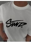 STWD OVERSİZE TSHİRT -BEYAZ