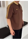 MADRİD NAKIŞ DETAY POLO YAKA OVERSİZE TSHİRT