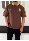 MADRİD NAKIŞ DETAY POLO YAKA OVERSİZE TSHİRT