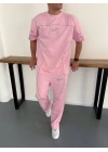 REFLEKTÖR BAGGY EŞOFMAN TAKIM - PEMBE