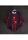 BARÇA RETRO POLO YAKA OVERSİZE TSHİRT