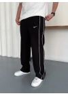 NİKE BİYELİ BAGGY EŞOFMAN - SİYAH
