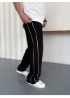 NİKE BİYELİ BAGGY EŞOFMAN - SİYAH