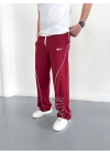 NİKE ARA BİLYE BAGGY EŞOFMAN -BORDO