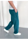SWD YIKAMALI BAGGY EŞOFMAN - PETROL