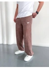 SWD YIKAMALI BAGGY EŞOFMAN -KAHVE
