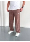 SWD YIKAMALI BAGGY EŞOFMAN -KAHVE