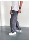 SWD YIKAMALI BAGGY EŞOFMAN -GRİ