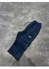 STWD YIKAMALI NAKIŞ 2 İPLİK BAGGY EŞOFMAN -LACİ