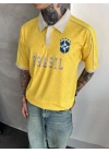 BRASİL POLO YAKA OVERSİZE T-SHİRT