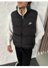 ÇİFT TARAFLI YELEK - SİYAH