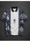 İTALİA POLO YAKA OVERSİZE T-SHİRT - BEYAZ