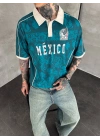 MEXICO POLO YAKA OVERSİZE T-SHİRT