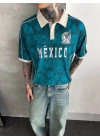 MEXICO POLO YAKA OVERSİZE T-SHİRT