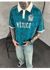 MEXICO POLO YAKA OVERSİZE T-SHİRT
